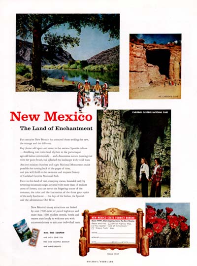 1956 New Mexico Tourism