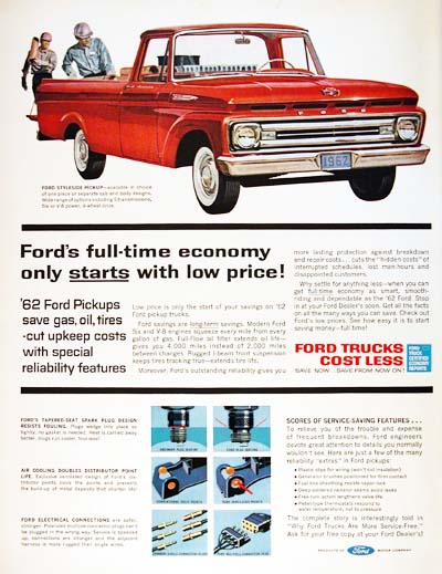 1962 Ford F100 #000925