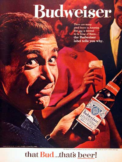 1964 Budweiser Beer #001053