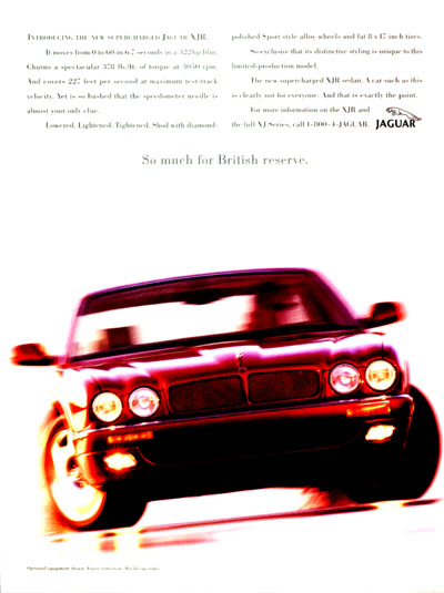 1996 Jaguar XJR Sedan
