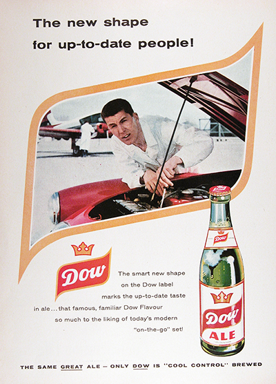 1959 Dow Beer Vintage Ad #025662