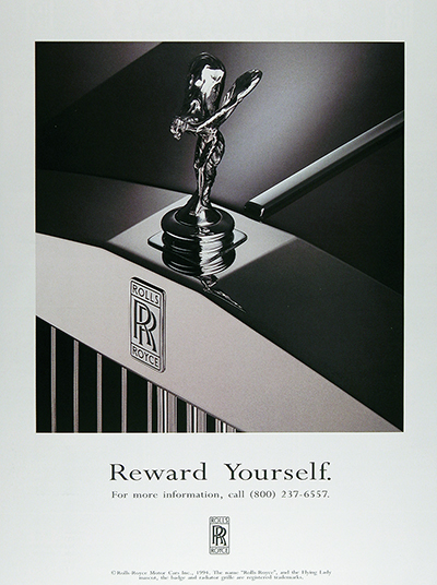 1995 Rolls Royce Flying Lady Vintage Ad #025965