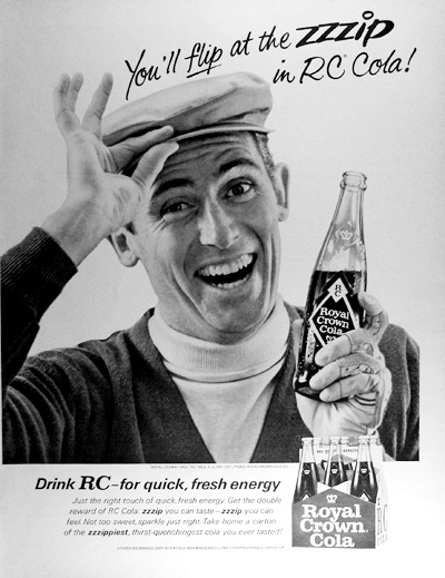 1965 Royal Crown Cola Vintage Ad #025467