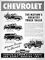 1949 Chevrolet Trucks Model Line