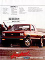 1988 Chevrolet S-10 Pickup Trucks